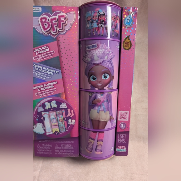 Cry Babies BFF Series 1 Phoebe Doll - Picture 6 of 7